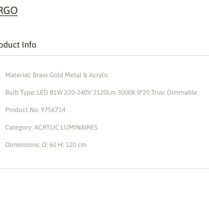 Lustra LED suspendata design modern ARGO - Img 5