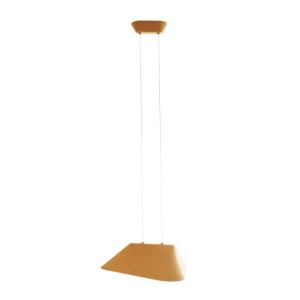 Lustra LED suspendata design modern Carbon galben 160765 universul-luminii.ro