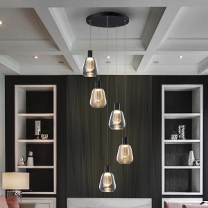 Lustra LED suspendata design modern Carisa 5L