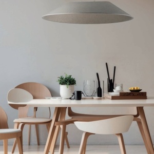 Lustra LED suspendata design modern FELMAN beige 143765 universul-luminii.ro