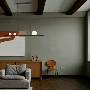Lustra LED suspendata design modern Mila negru 72985 universul-luminii.ro