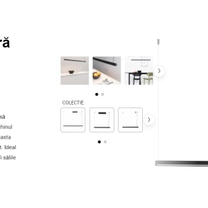 Lustra LED suspendata design modern minimaliat VICO II 115cm - Img 6