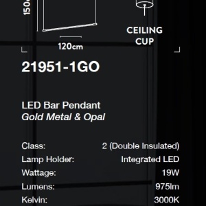 Lustra LED suspendata design modern minimalist Belle - Img 3