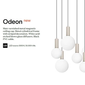 Lustra LED suspendata design modern ODEON SP6 ROUND - Img 3