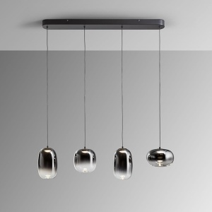 Lustra LED suspendata design modern Onice 4L - Img 4