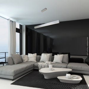 Lustra LED suspendata design modern Tithania - Img 4