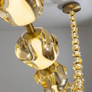 Lustra LED suspendata design modern Zaria II - Img 5