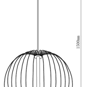 Lustra LED suspendata moderna Nelson - Img 3