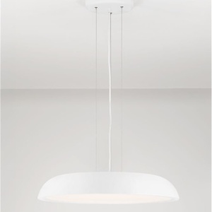 Lustra LED suspendata stil modern FELICIA alba 60cm - Img 4