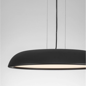 Lustra LED suspendata stil modern FELICIA negru 60cm - Img 7
