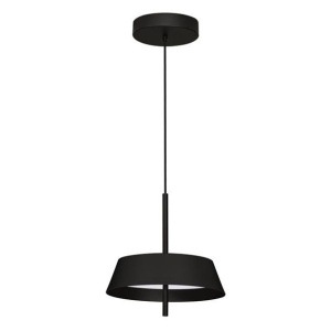 Lustra LED suspendata VELIO negru 35cm