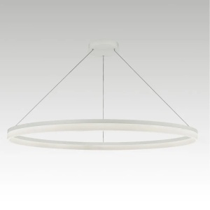 Lustra LED XXL circulara casa scarii Ara 150cm, White - Img 3