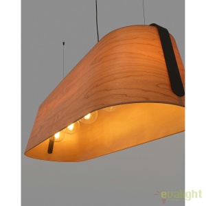 Lustra lemn design deosebit STOOD 29849 - Img 4
