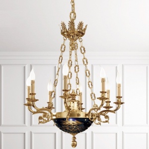Lustra LUX realizata manual Noemi 144755 universul-luminii.ro