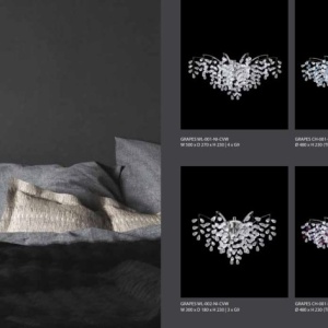 Lustra moderna cristal Bohemia design LUX GRAPES - Img 3