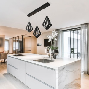 Lustra moderna cu 3 pendule design LUX realizat manual CRYSTALLO XL 174835 universul-luminii.ro