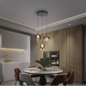 Lustra moderna cu 3 pendule suspendate Ecos - Img 2