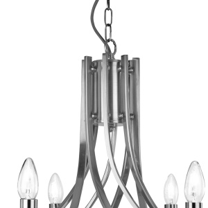 Lustra moderna design argintiu Ascona 8L 4168-8SS SRT 73545 universul-luminii.ro
