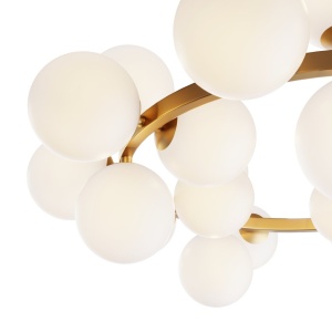 Lustra moderna design deosebit cu 25 de surse de lumina Dallas alama 118595 universul-luminii.ro