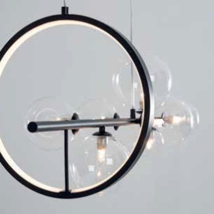 Lustra moderna design deosebit cu inel LED Maribel 211955 universul-luminii.ro