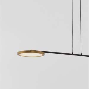 Lustra moderna dimabila cu 2 spoturi LED directionabile SCOPE 121345 universul-luminii.ro