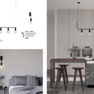 Lustra moderna suspendata design minimalist VEDA 204275 universul-luminii.ro