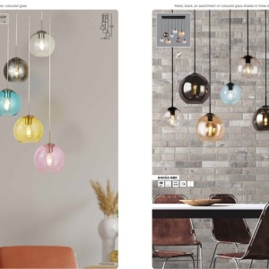 Lustra moderna suspendata design multicolor Mardi Gras II 8L 207765 universul-luminii.ro