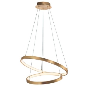 Lustra moderna suspendata, diametru 60cm, LED Leon