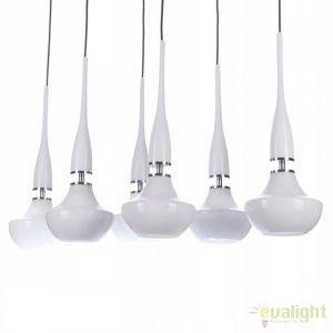 Lustra moderna Tasos 6 white