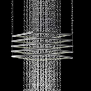 Lustra moderna Vision design LUX Cristal Bohemia Exclusive EMBRACE 03 95445 universul-luminii.ro