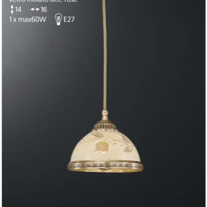 Lustra, Pendul clasic realizat manual 6308 107115 universul-luminii.ro