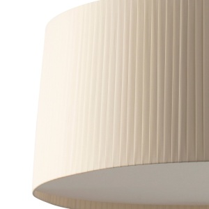 Lustra/Pendul decorativ cu cablu si stecher SAMBA 700 negru/bej - Img 2