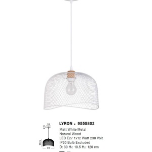 Lustra/Pendul design decorativ modern MIDORI 122255 universul-luminii.ro