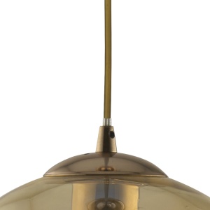 Lustra / Pendul design modern 30cm Balls chihlimbar 1632AM SRT - Img 3