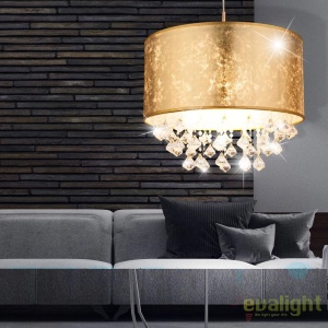 Lustra / Pendul design modern Amy auriu 15187H3 GL 45035 universul-luminii.ro