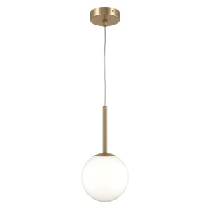 Lustra, Pendul design modern Basic form auriu, diametru 15cm