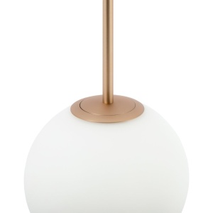 Lustra, Pendul design modern Basic form auriu, diametru 20cm 118715 universul-luminii.ro