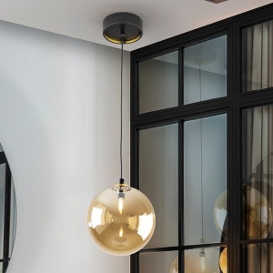 Lustra / Pendul design modern Dark 20cm 109985 universul-luminii.ro