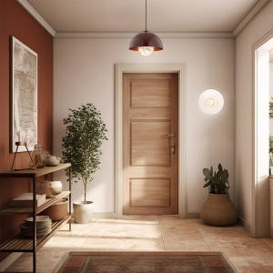 Lustra/Pendul design modern PIAVA maro 140355 universul-luminii.ro