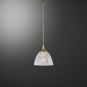 Lustra/Pendul din alama design italian D-14cm 6252 102285 universul-luminii.ro