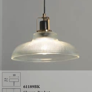 Lustra, Pendul din sticla Glossop 626065 universul-luminii.ro