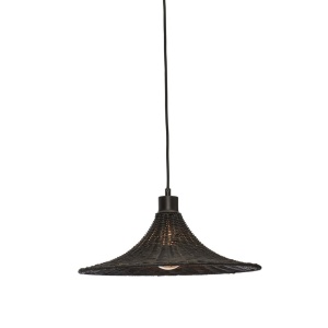 Lustra/ Pendul eco din ratan Borabora 40cm S, bl
