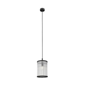 Lustra, Pendul elegant design modern SERGIO negru mat - Img 1