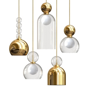 Lustra, Pendul LED design Art Deco MEMORIA 180195 universul-luminii.ro