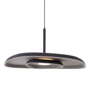 Lustra/Pendul LED design decorativ Deux negru 160785 universul-luminii.ro