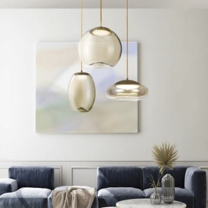 Lustra / Pendul LED design modern 38cm Helena C - Img 2