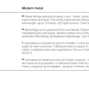 Lustra/Pendul LED design modern Gerhard 30cm gri 226655 universul-luminii.ro