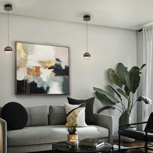 Lustra, Pendul LED design modern Orbes D12 - Img 5