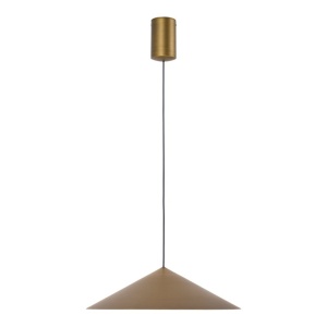 Lustra/Pendul LED stil minimalist CONO D-30cm leather