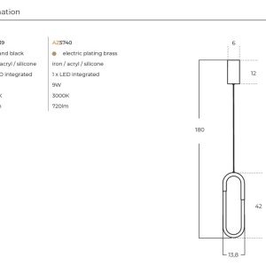 Lustra/Pendul LED stil modern NEXUS GO - Img 4